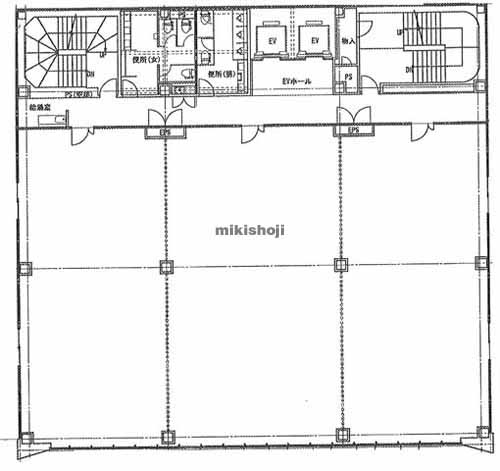 博多駅前・中央街の安田第４ビル 平面1