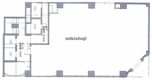 モスティプレミアビル 平面1