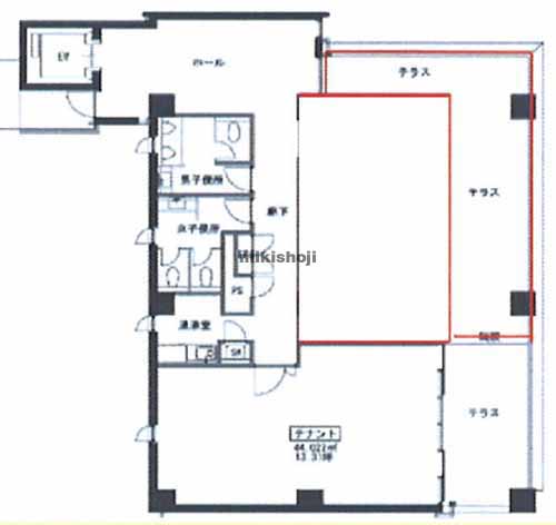 アイ・ビー・ビーコア港 平面1