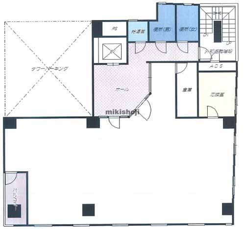 メディカルミュゼビル中央駅 平面1