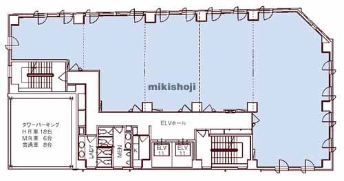博多駅前Ｃ－９ビル 平面1