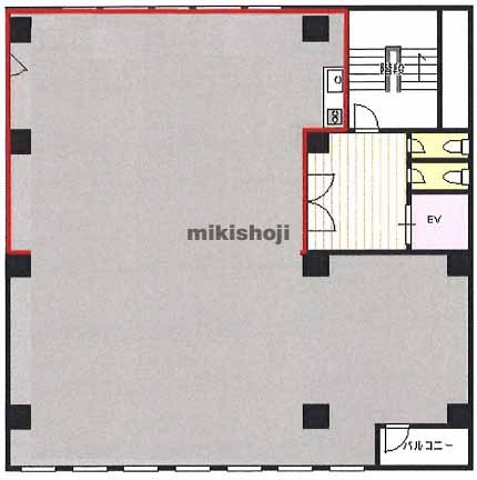 ニューガイア大分駅前ＢＬＤＧ． 平面1