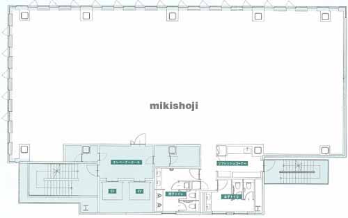 朝日生命薬院ビル 平面1