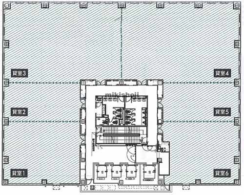 Ｔ－Ｂｕｉｌｄｉｎｇ　ＨＡＫＡＴＡ　ＥＡＳＴ 平面1