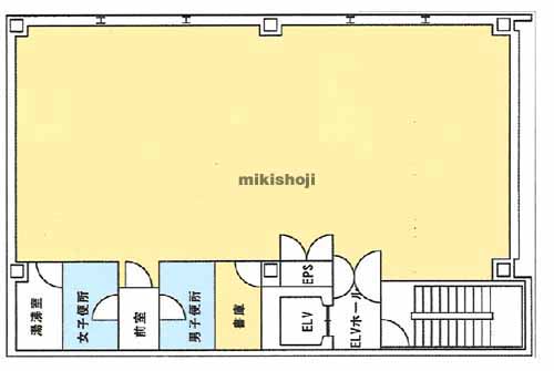鹿児島市の重富商事ビルディング 平面1