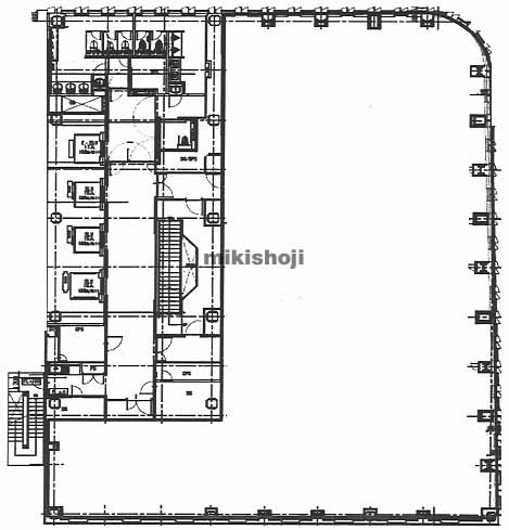 損保ジャパン広島紙屋町ビル 平面1