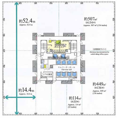 博多イーストテラス 平面1