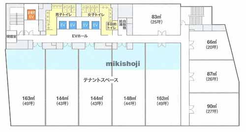 ＪＲ熊本白川ビル 平面1