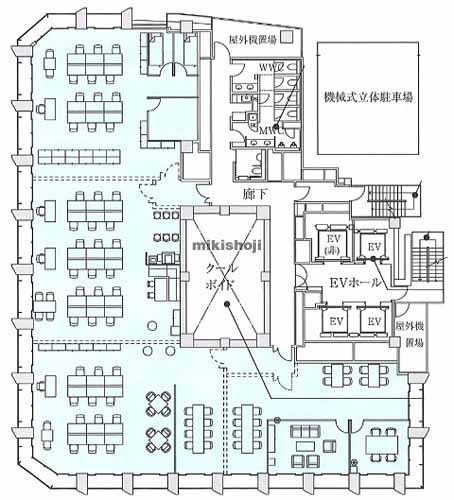 沖縄セルラーフォレストビル 平面1