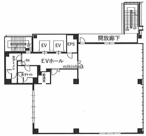博多冷泉町ビル 平面1