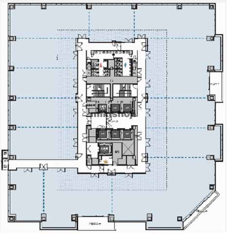 ＳＴＡＤＩＵＭ ＣＩＴＹ ＮＯＲＴＨ(オフィス棟) 平面1