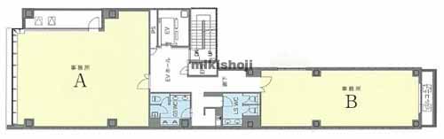 サフィール　ナハ　ビルディング 平面1