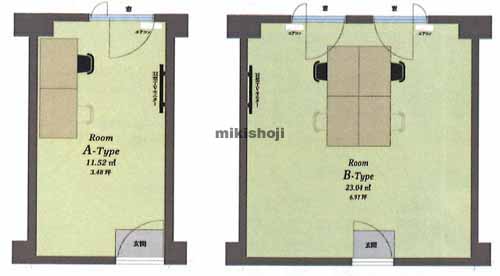 オフィスニューガイア博多駅前Ｎｏ.５０ 平面1
