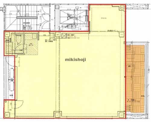 Ｎｏ．Ｒ　中洲ビル 平面1