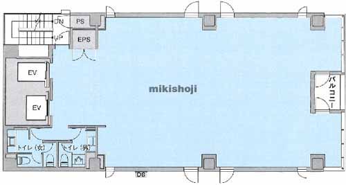 フージャース広島大手町ビル 平面1