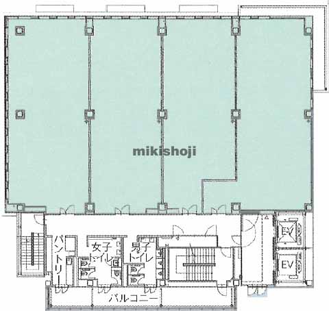 エストラスト下関センタービル 平面1