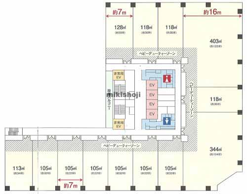 ＪＲ鹿児島中央ビル 平面1