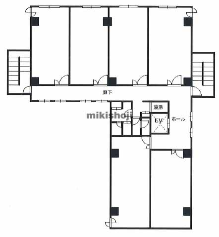 日宝若草町ビル 平面1