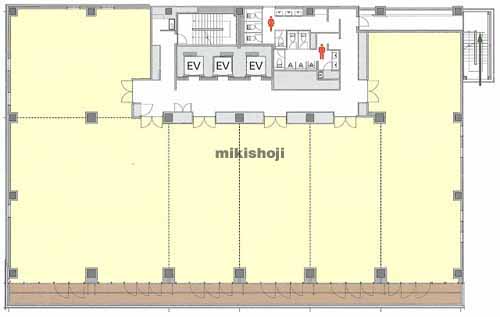 博多駅前パークサイドビル 平面1