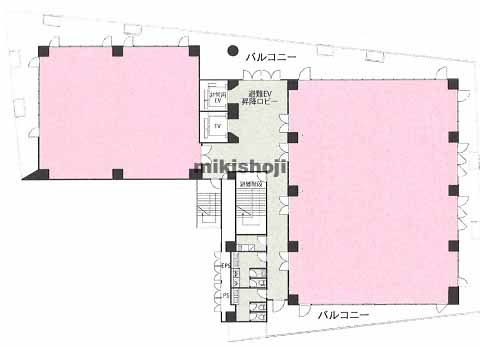 警固神社社務所ビル 平面1