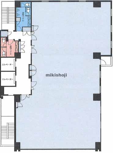 ビーロット大名ビル 平面1