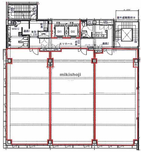 Ｌ．Ｂｉｚ東比恵 平面1