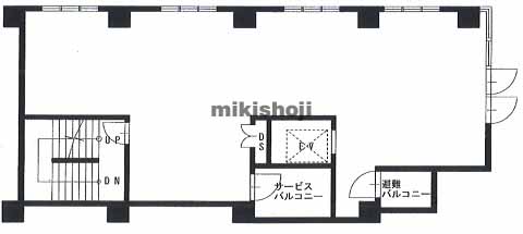 シーエスビル 平面1
