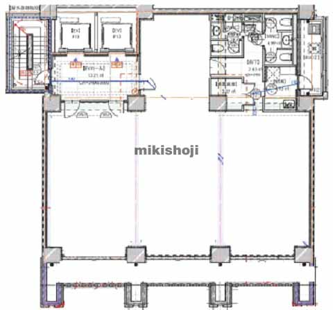 THE　PALACE　TENJIN　OFFICE 平面1