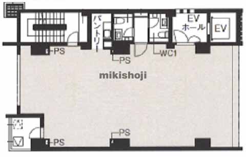 天神鍛冶町ビル 平面1