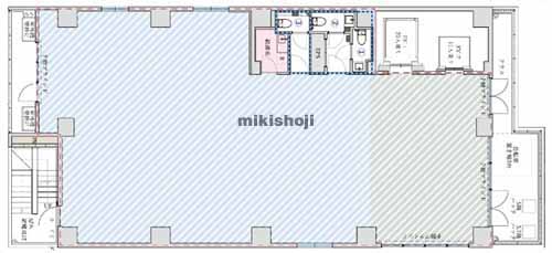 ＴＨＥ　ＥＤＧＥ（天神） 平面1