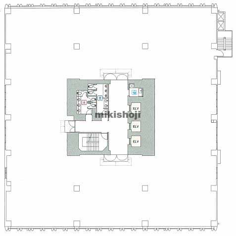 虎ノ門３５森ビル 平面1