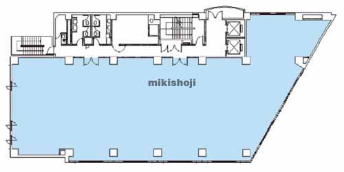 日本生命三番町ビル 平面1