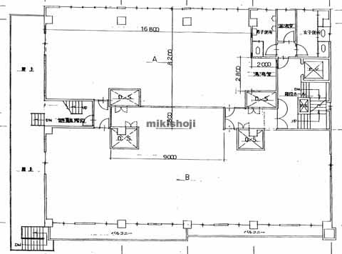 第一住野ビル 平面1