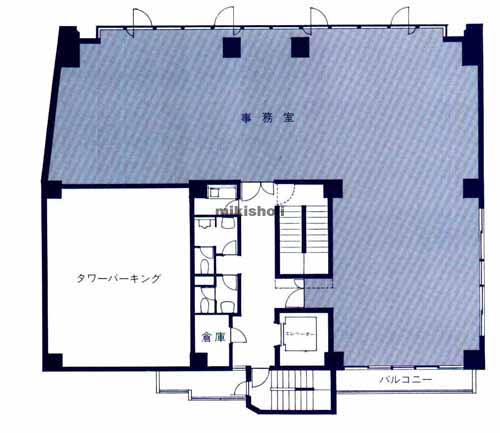 麻布台・東麻布のＤａｉｗａ麻布台ビル 平面1