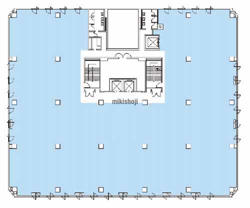 日本生命亀戸ビル 平面1