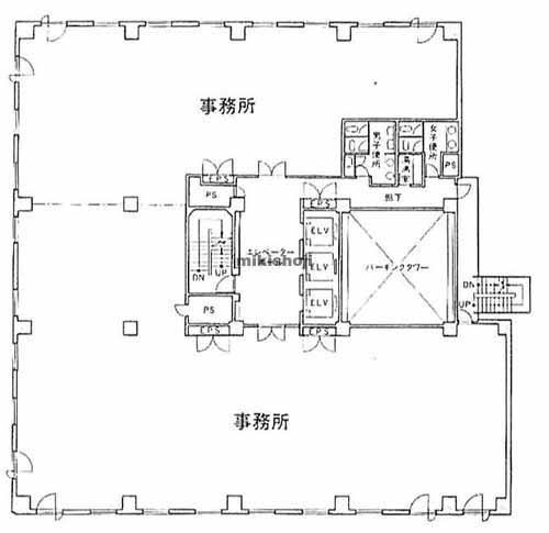 ランディック新橋ビル 平面1