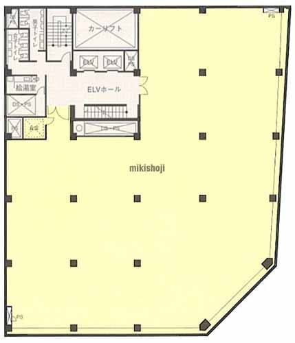 東京建物室町ビル 平面1