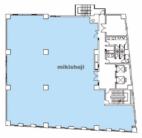 日本生命浅草ビル 平面1