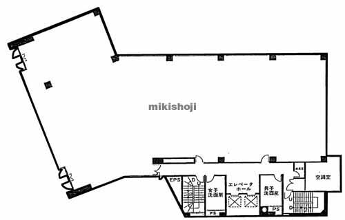 赤坂中西ビル 平面1