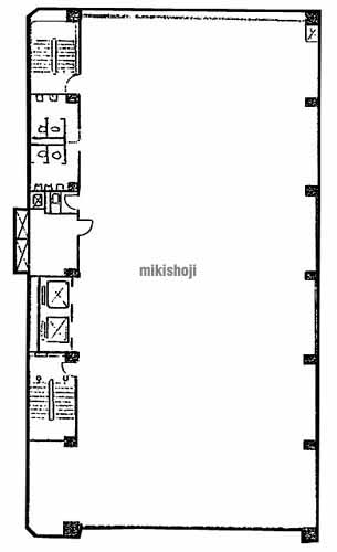 日本ビルディング九段別館 平面1