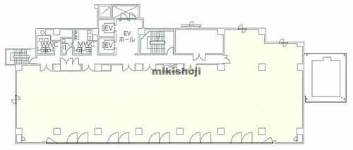川辺新宿御苑前ビル 平面1