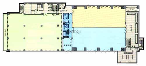 砂防会館別館Ａ・Ｂビル 平面1