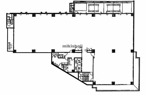 虎ノ門桜ビル 平面1