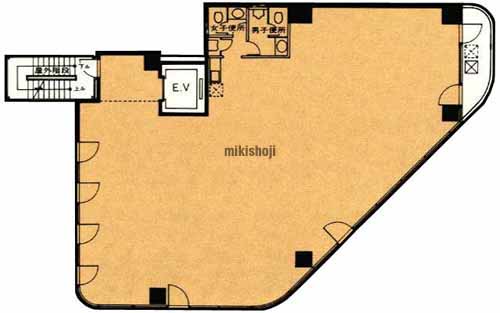 ＲＢＭ浜松町ビル 平面1