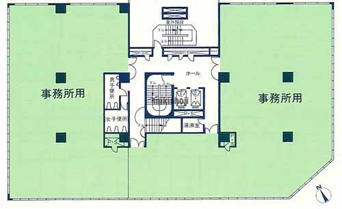 タキゲンビル 平面1