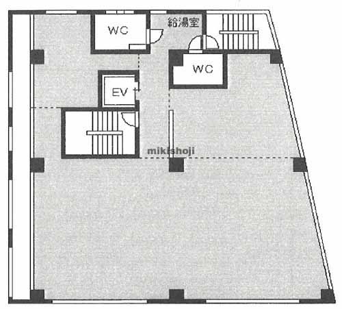神田神保町の浦野ビル 平面1