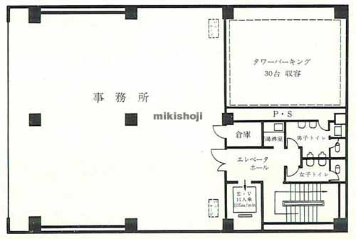 川口屋ビル 平面1