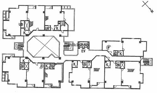 ＦＲＯＭ－１ｓｔビル（ＳＯビル） 平面1
