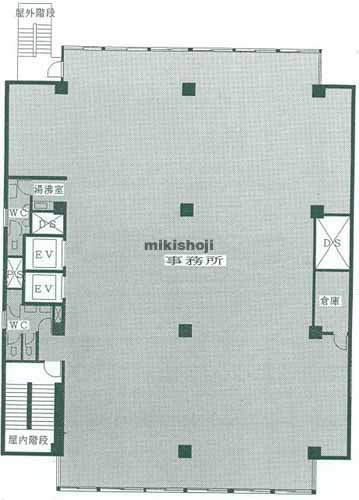東京興産本社ビル 平面1