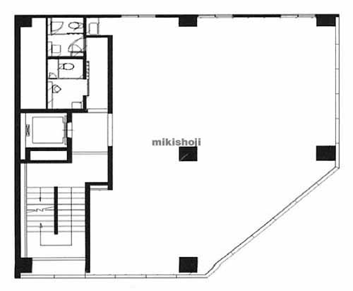 赤坂ライオンズビル 平面1